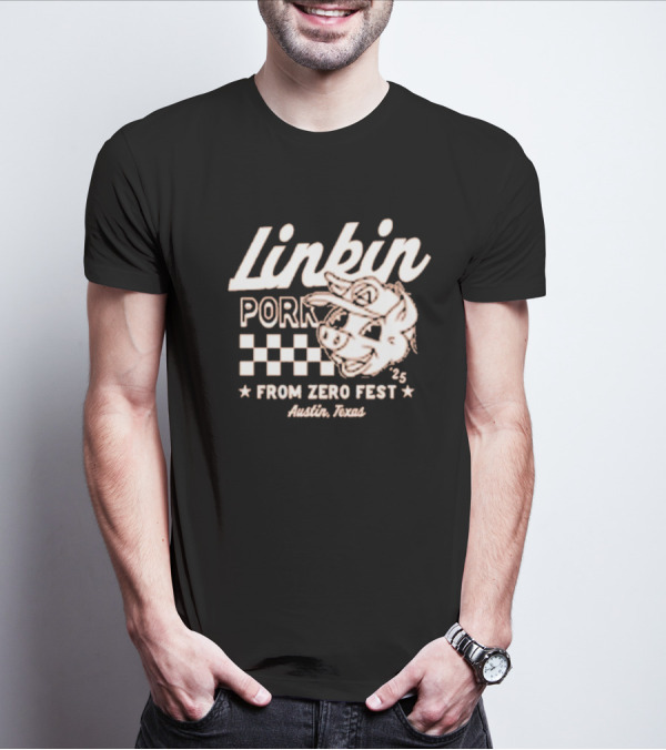 Linkin Pork From Zero Fest 25 Austin Texas T-Shirt