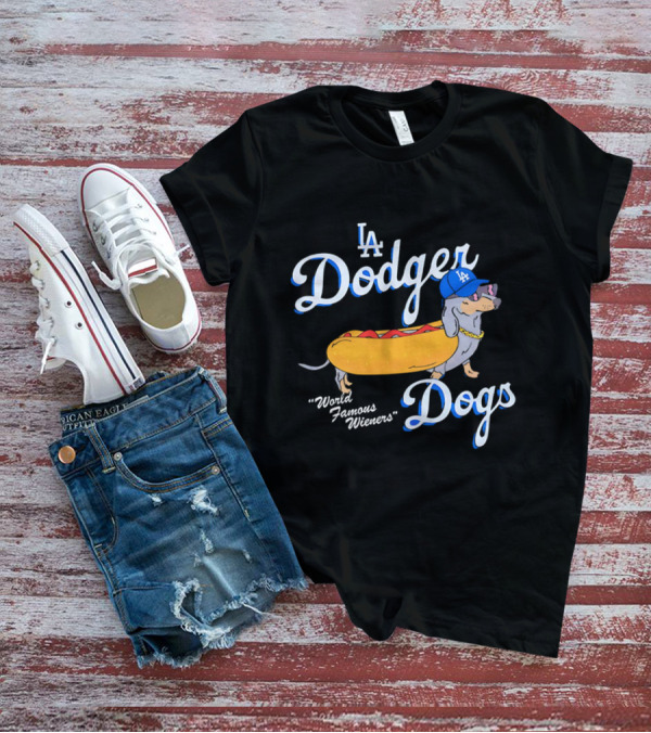 LA Dodger Dogs World Famous Wieners T-Shirt
