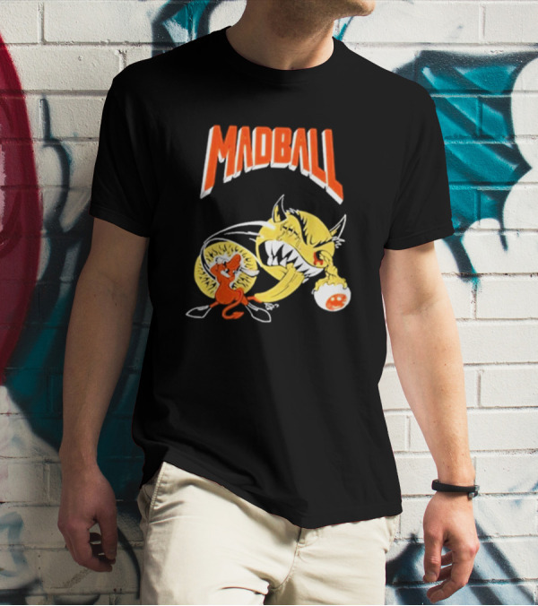 Madball Ball Of Destruction 1993 Tour Cartoon Monster Artwork T-Shirt