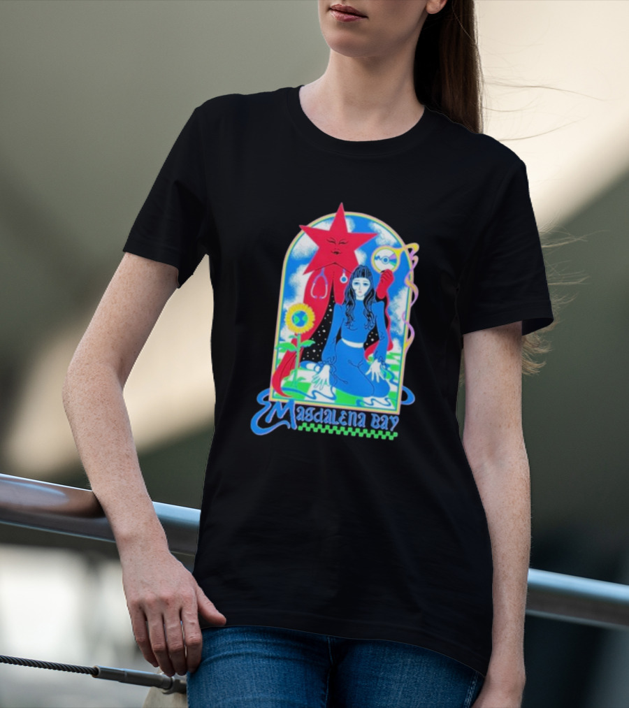 Magdalena Bay Imaginal Disk Album 2024 Surreal Star And Cosmic Figure Art T-Shirt