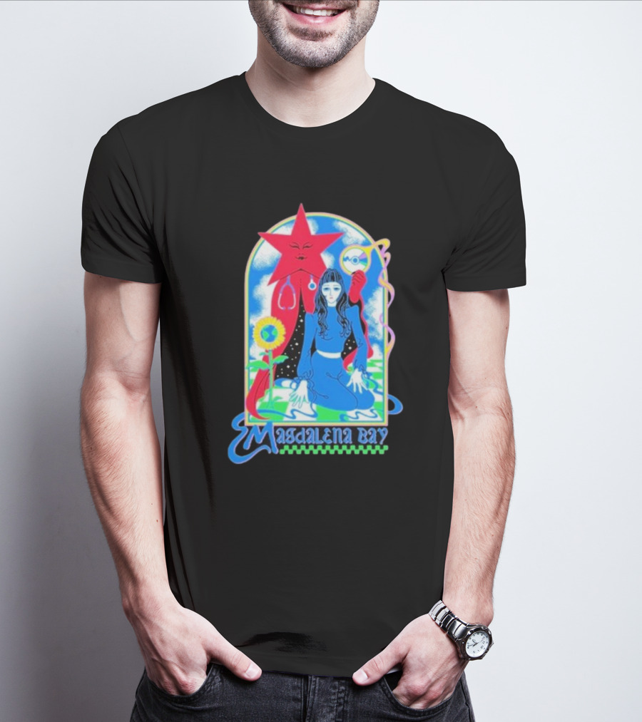 Magdalena Bay Imaginal Disk Album 2024 Surreal Star And Cosmic Figure Art T-Shirt