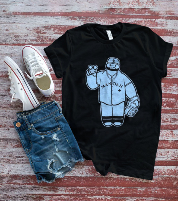 Manoah 6 Baseball Character Sports Graphic T-Shirt