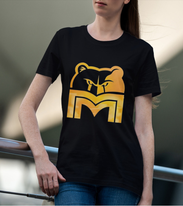 Memphis Grizzlies Playoff Pick Em 2025 Bear Head Logo T-Shirt