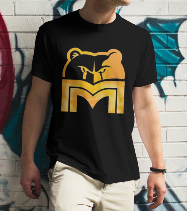 Memphis Grizzlies Playoff Pick Em 2025 Bear Head Logo T-Shirt