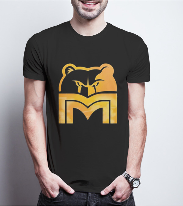 Memphis Grizzlies Playoff Pick Em 2025 Bear Head Logo T-Shirt