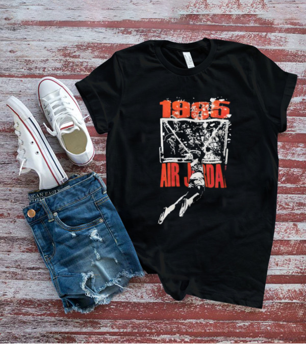 1985 Air Jordan Shattered Backboard Dunk T-Shirt
