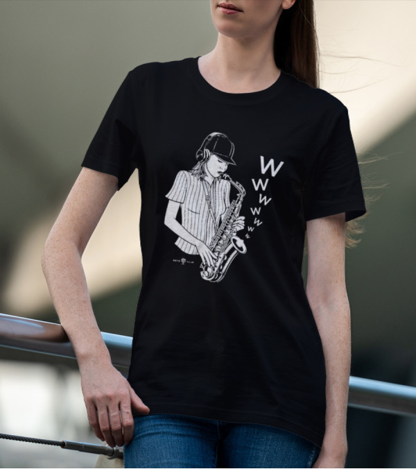 New York Yankees The Sax Lady T-Shirt