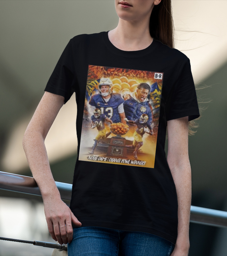 Notre Dame Orange Bowl Winners Penn State Nittany Lion National Championship T-Shirt