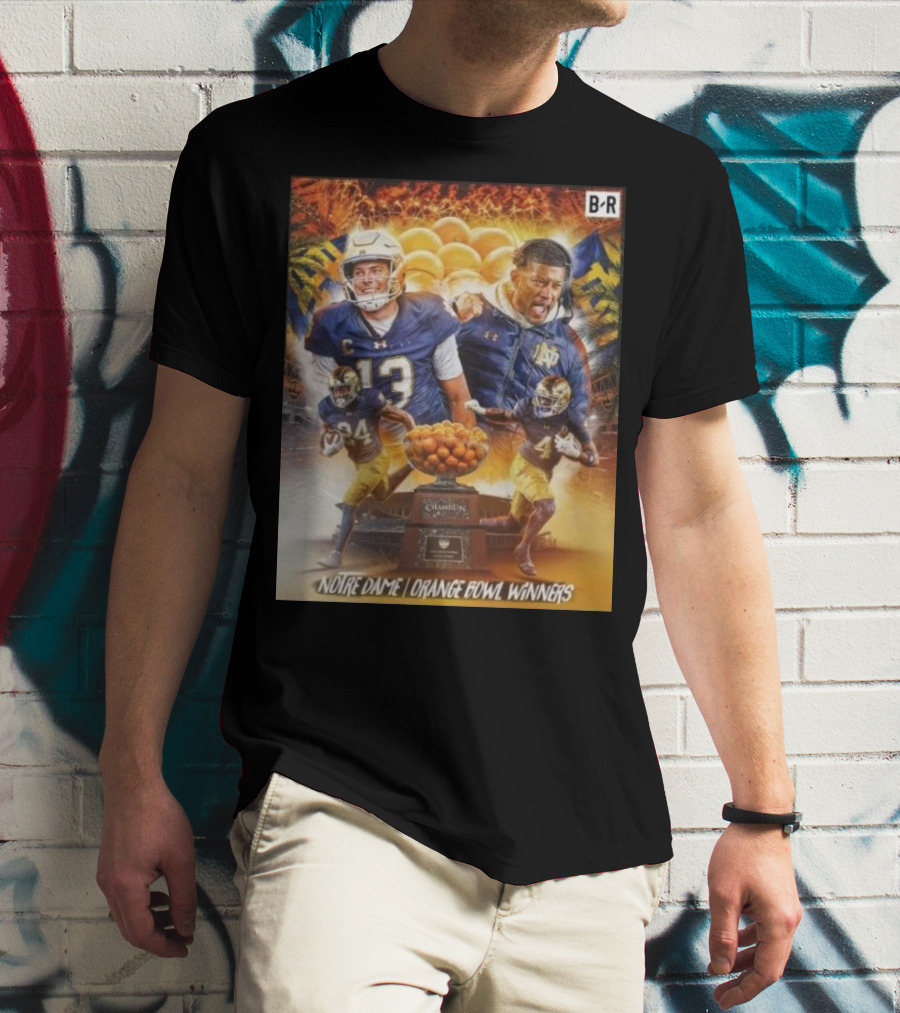 Notre Dame Orange Bowl Winners Penn State Nittany Lion National Championship T-Shirt
