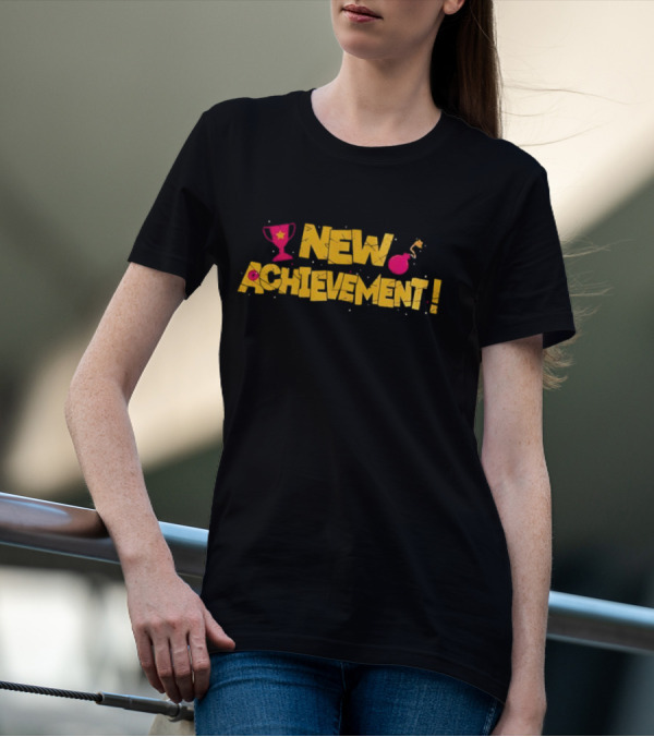 New Achievement Dungeon Crawler Carl Trophy Bomb T-Shirt