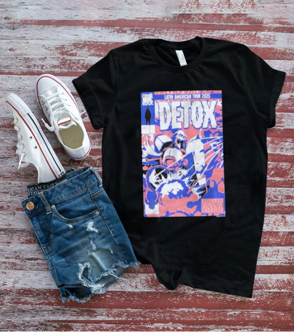 One OK Rock Detox Latin American Tour 2025 Robot T-Shirt