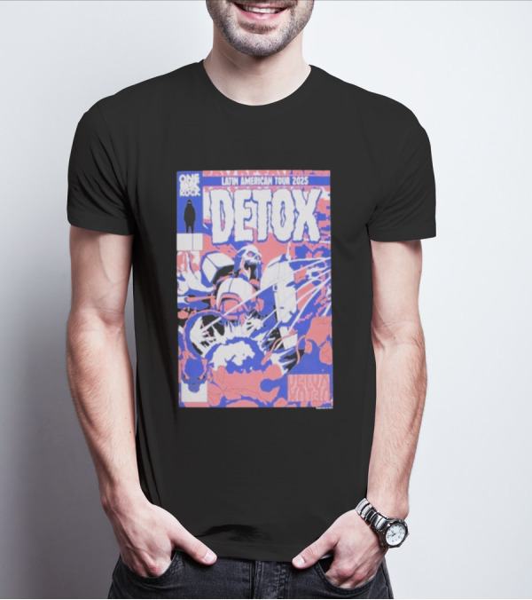 One OK Rock Detox Latin American Tour 2025 Robot T-Shirt
