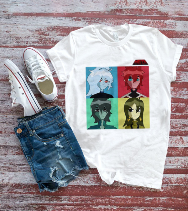 HAVEN Character Cast Art Style With Four Characters T-Shirt