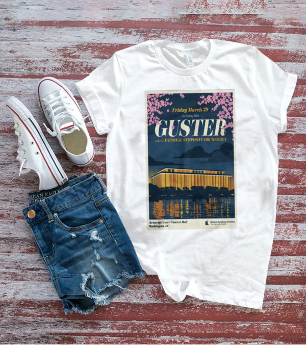 Friday March 28 An Evening With Guster National Symphony Orchestra Kennedy Center Washington DC T-Shirt