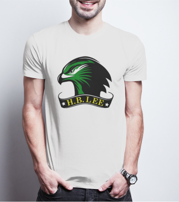 H.B. Lee Green Eagle Emblem T-Shirt