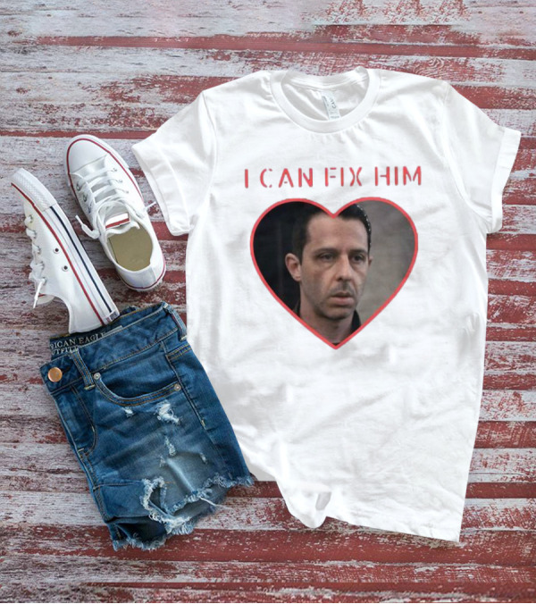 I Can Fix Him Kendall Roy Heart Outline Fan Merch T-Shirt