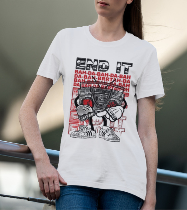 End It Holymountainprinting Baltimore Hardcore HB Lifer Ba Ba Ba Ba Ba Ba Ba Ba T-Shirt