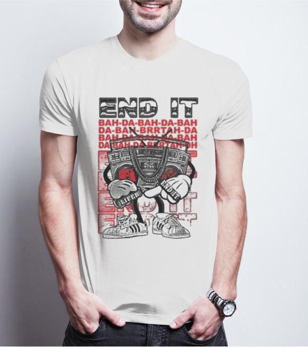 End It Holymountainprinting Baltimore Hardcore HB Lifer Ba Ba Ba Ba Ba Ba Ba Ba T-Shirt