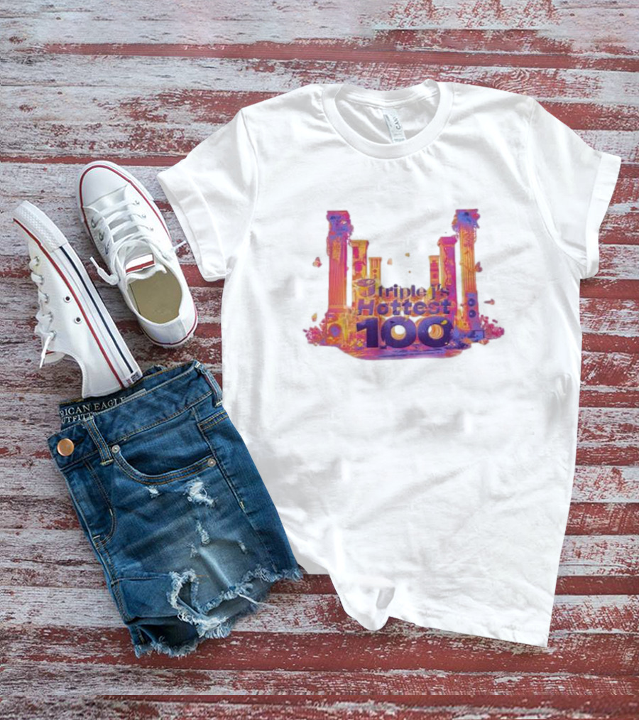 Triple J's Hottest 100 2024 White T-Shirt
