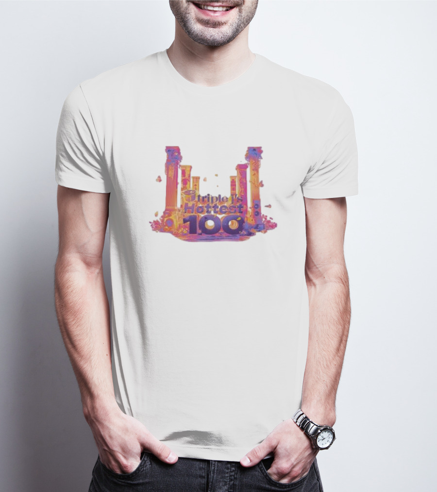 Triple J's Hottest 100 2024 White T-Shirt