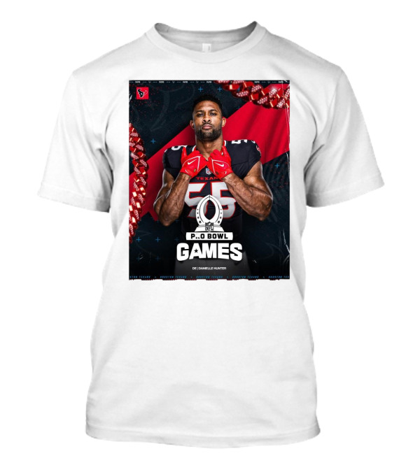 Houston Texans Pro Bowl Games DE Danielle Hunter 55 NFL T-Shirt
