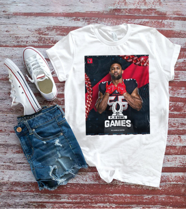 Houston Texans Pro Bowl Games DE Danielle Hunter 55 NFL T-Shirt