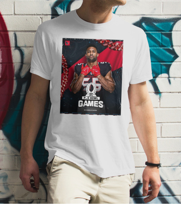 Houston Texans Pro Bowl Games DE Danielle Hunter 55 NFL T-Shirt