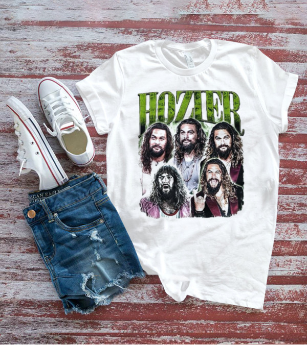 Hozier Jason Momoa Collage T-Shirt