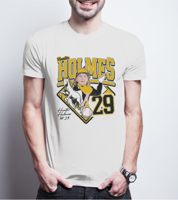 Hunter Holmes 29 Baseball 2025 T-Shirt