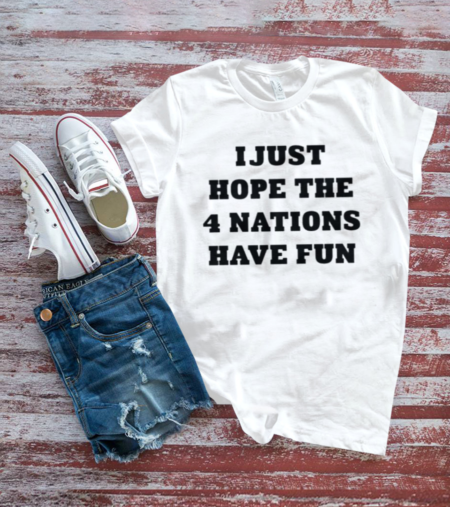 I Just Hope 4 Nations Have Fun Elements Avatar Symbol T-Shirt