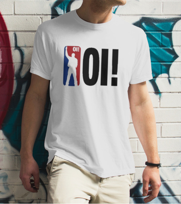 I Think We're Gonna Be Okay Red Blue Silhouette T-Shirt