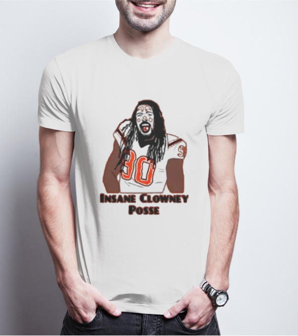 Insane Clowney Posse Player Number 90 Football Themed T-Shirt