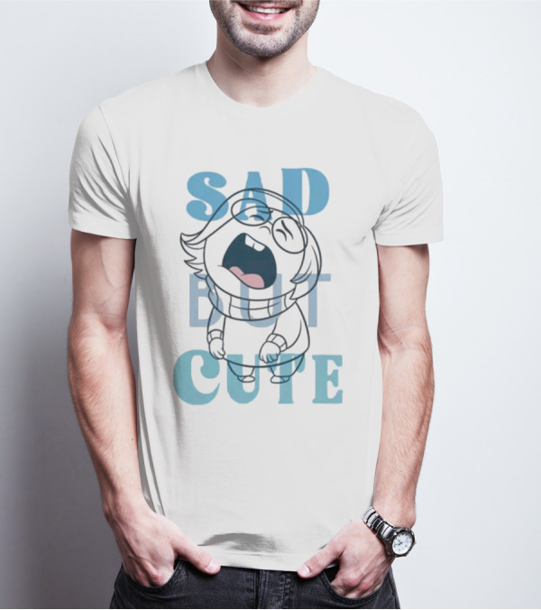 Sad But Cute Inside Out 2 Character T-Shirt