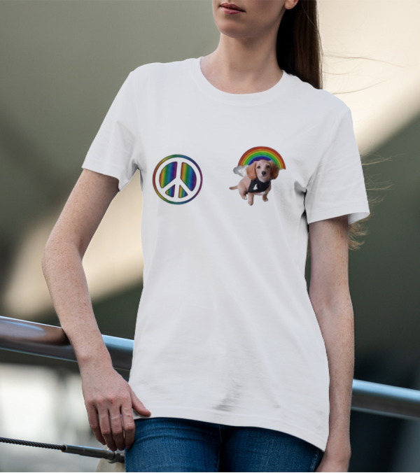 Illenium The Princess Peanut Rainbow Peace 2025 T-Shirt