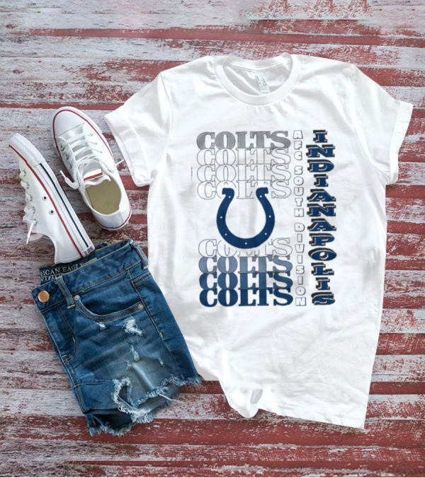 Indianapolis Colts AFC South Division Classic Colts Branding T-Shirt