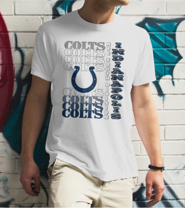 Indianapolis Colts AFC South Division Classic Colts Branding T-Shirt