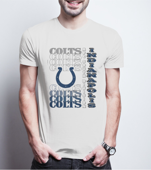 Indianapolis Colts AFC South Division Classic Colts Branding T-Shirt