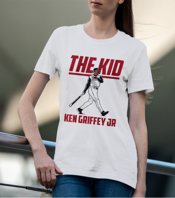 Ken Griffey Jr Cincinnati The Kid Baseball Legend T-Shirt