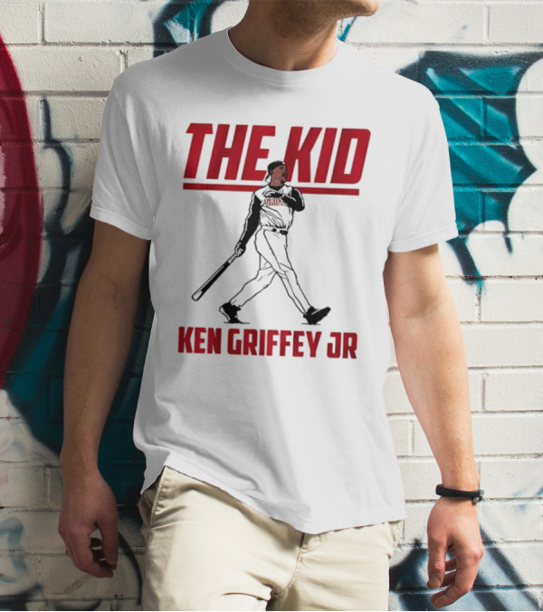 Ken Griffey Jr Cincinnati The Kid Baseball Legend T-Shirt