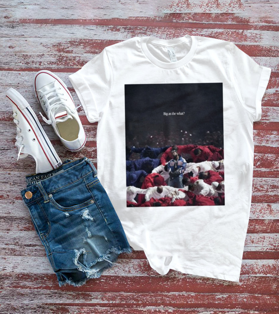 Kendrick Lamar Big As The What 2025 Performance Aesthetic T-Shirt