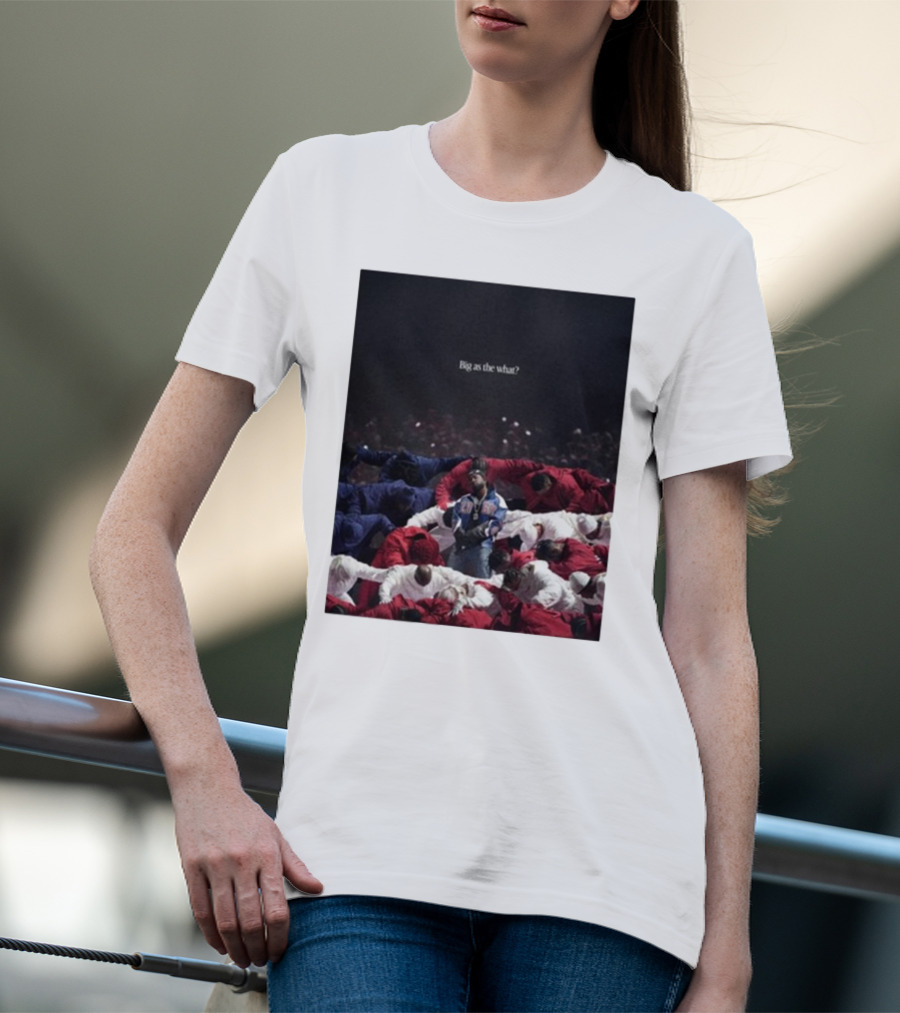Kendrick Lamar Big As The What 2025 Performance Aesthetic T-Shirt