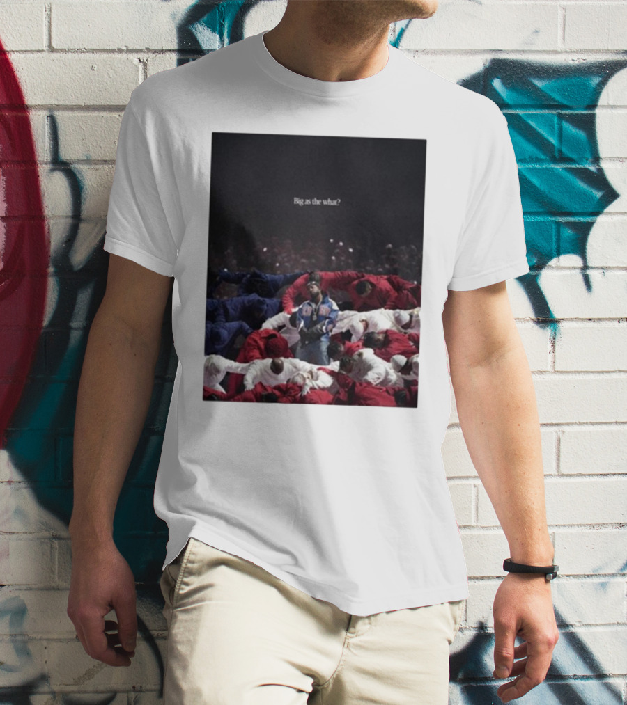 Kendrick Lamar Big As The What 2025 Performance Aesthetic T-Shirt
