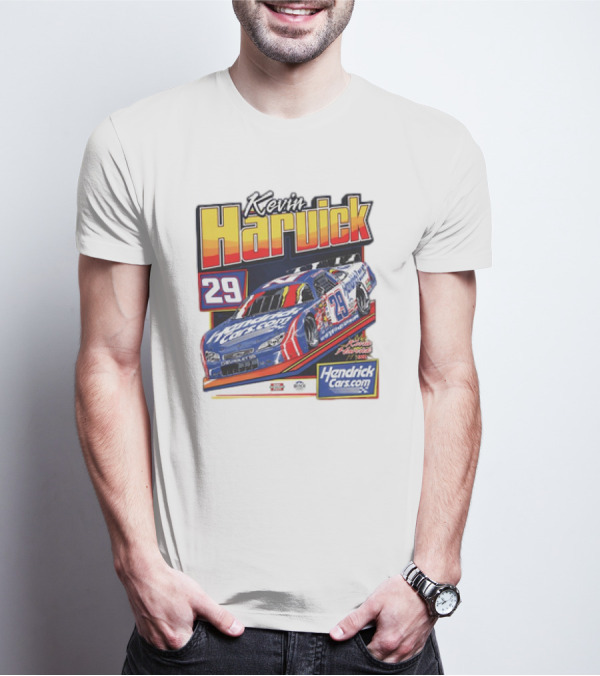 Kevin Harvick 29 Hendrick Cars Racing Car T-Shirt
