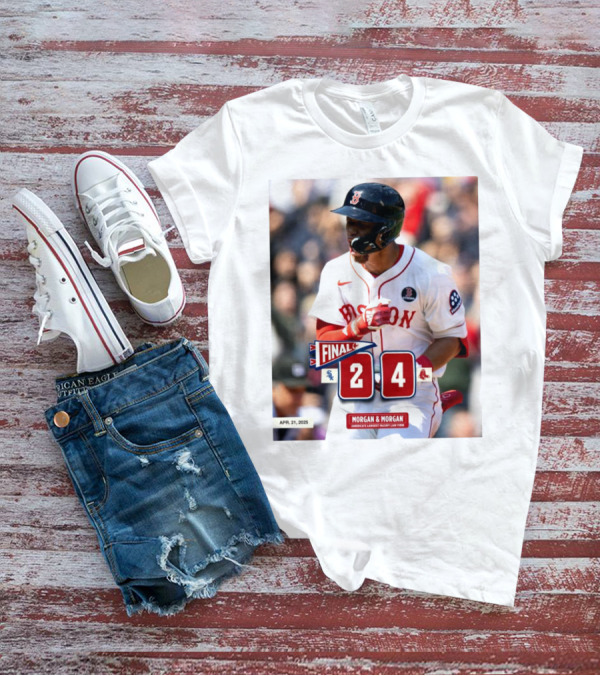 Boston Red Sox Victory Over Chicago White Sox 4-2 Marathon Monday Apr 21 2025 T-Shirt