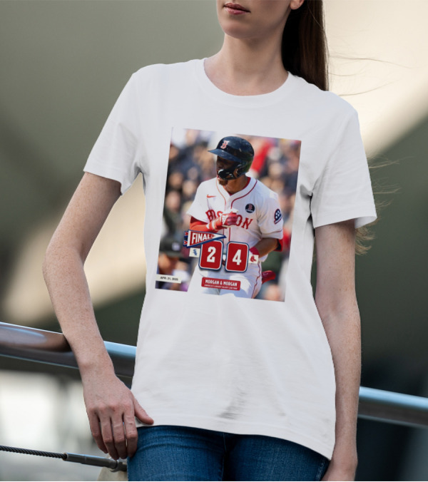 Boston Red Sox Victory Over Chicago White Sox 4-2 Marathon Monday Apr 21 2025 T-Shirt