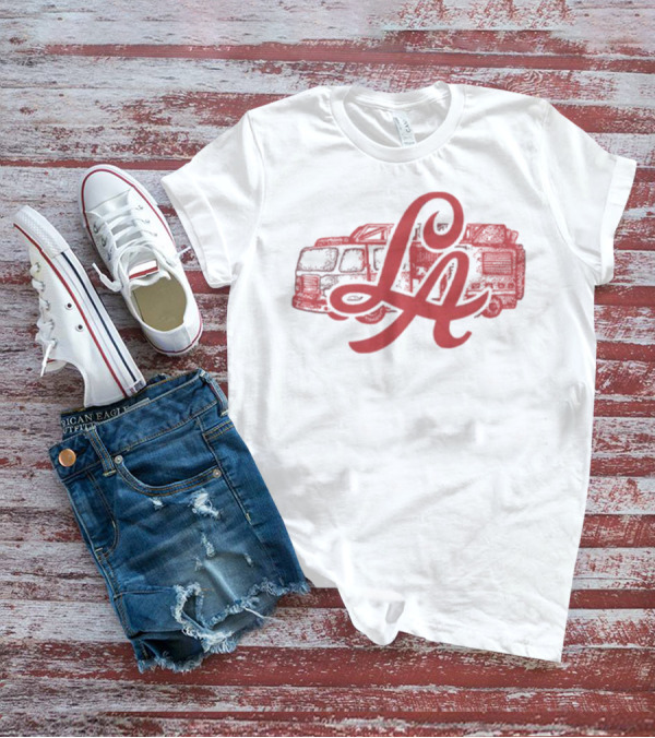 LA Retro Van Road Trip Adventure T-Shirt