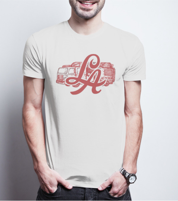 LA Retro Van Road Trip Adventure T-Shirt