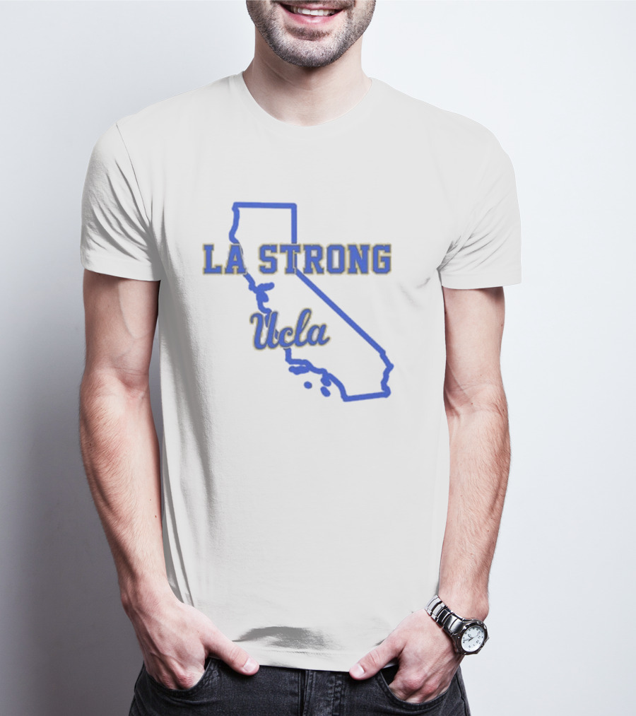 UCLA LA Strong California Outline T-Shirt