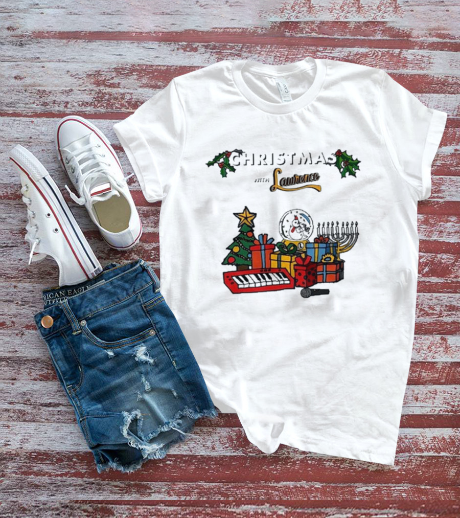 Lawrence Christmas Gifts And Tree 2024 T-Shirt