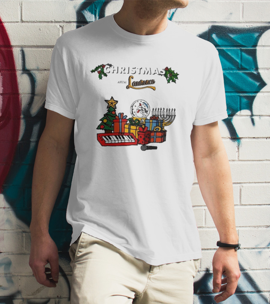 Lawrence Christmas Gifts And Tree 2024 T-Shirt